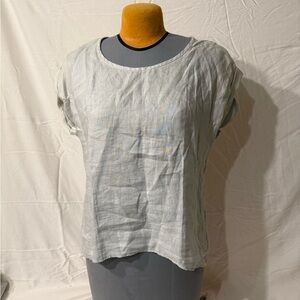 Willi Smith Linen Top